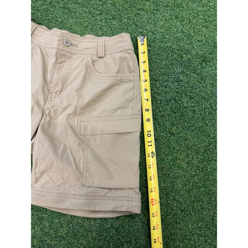 REI Co-op Sahara Cargo Shorts Tan Khaki‎ Hiking Outdoor Mens Size 6